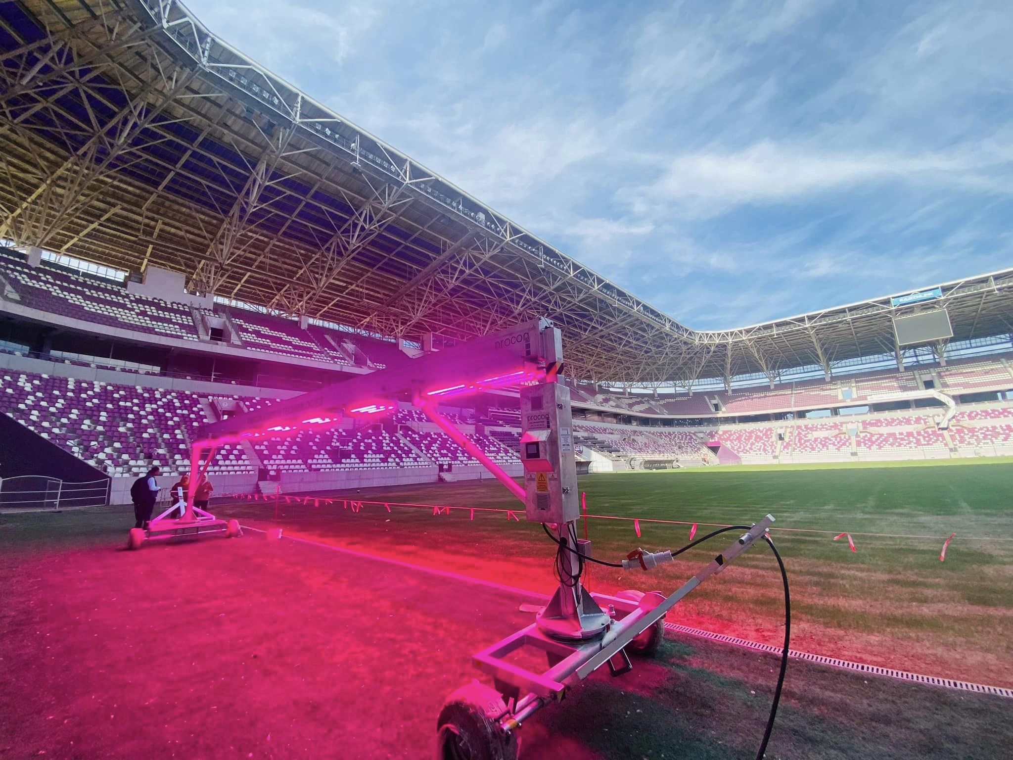 Artificial lighting Units for Sports Stadium Turf
